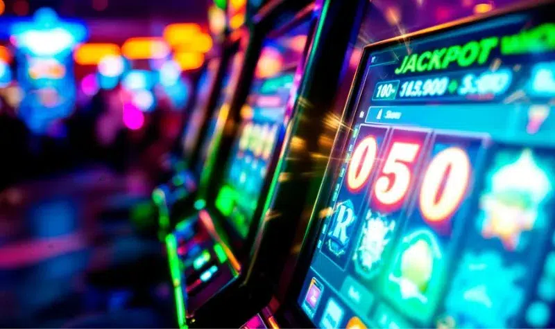 El casino del lujoso Hotel Gala de Chaco