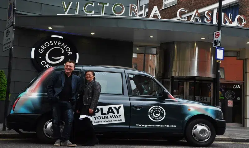 Taxi y casino, la diversión de los juegos de azar para llevar