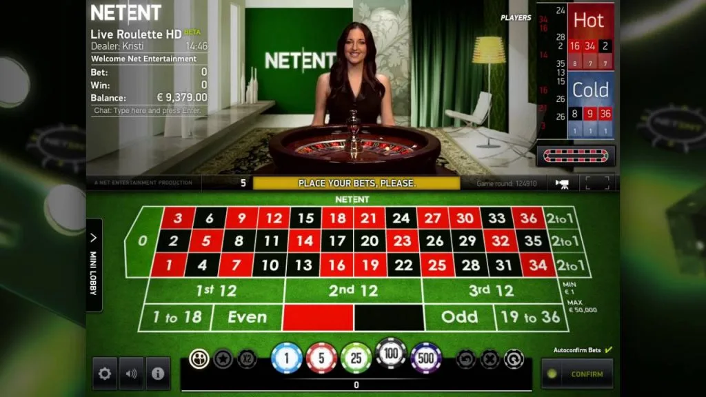 ruleta en vivo crupier