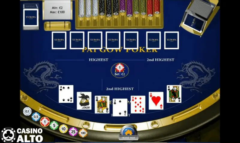 pai gow poker reglas como jugar
