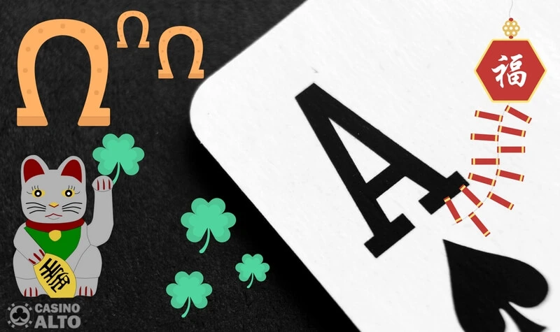 Supersticiones típicas en un casino