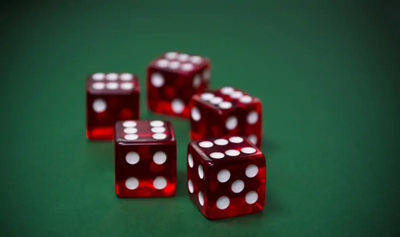 Dados de casino