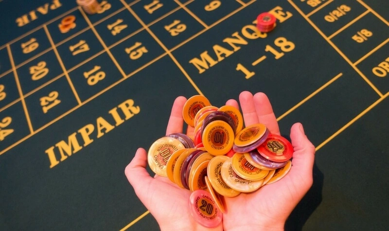 Las fichas de los casinos