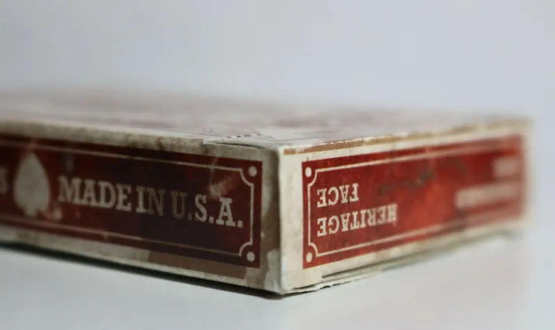 Baraja de cartas de casino