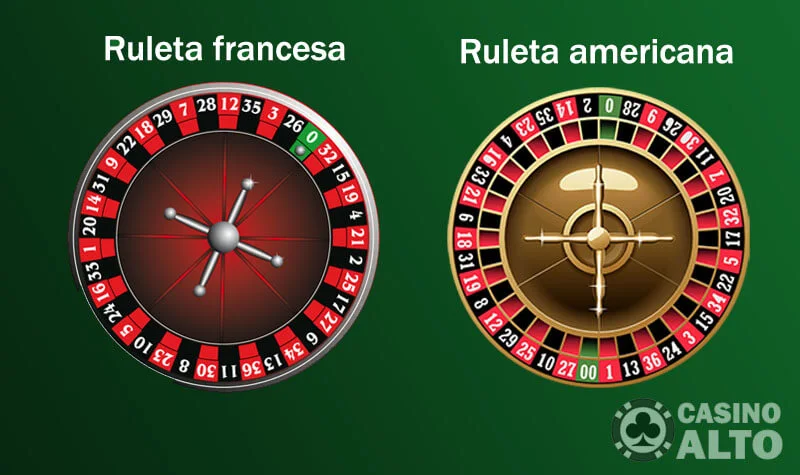 Diferencias ruletas europea y americana