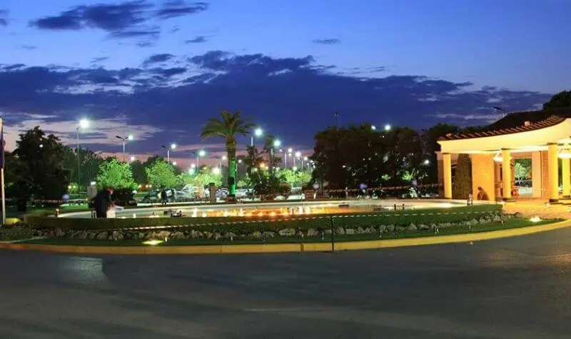 Alrededores del Regency Casino