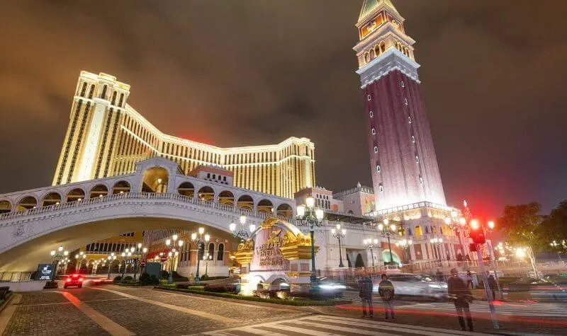 Alrededores del The Venetian Casino