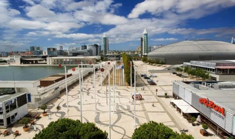 Alrededores del Casino Lisboa