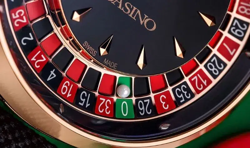 Los exclusivos relojes que permiten apostar a juegos de casino desde la muñeca